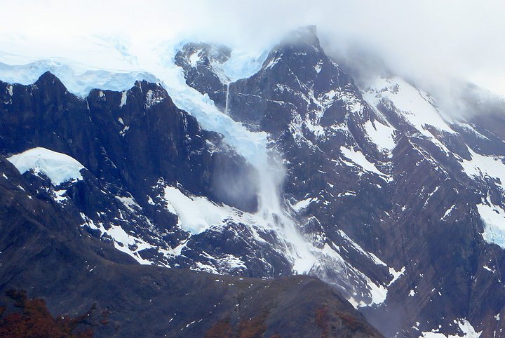 Torres del Paine Avalanche 