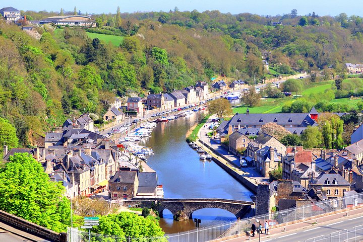 Dinan Port from City Walls