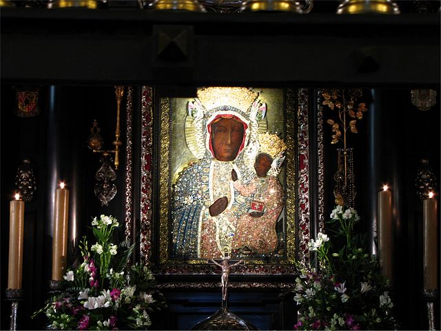 Black Madonna at Jasna Gora