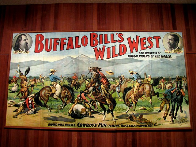 Buffalo Bill Wild West Show Poster
