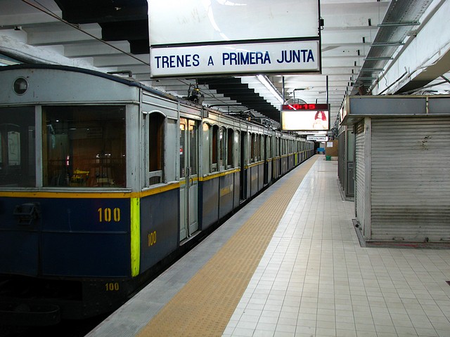 Old Subway Station and Cars