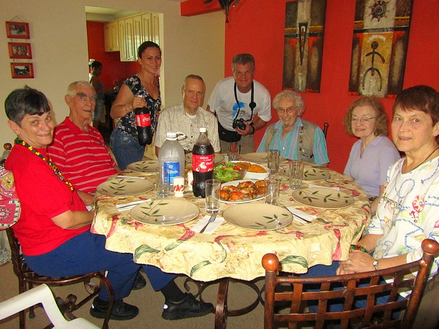 Our Hostess and Our Group