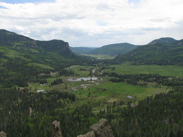 Looking West to San Juan National Forest