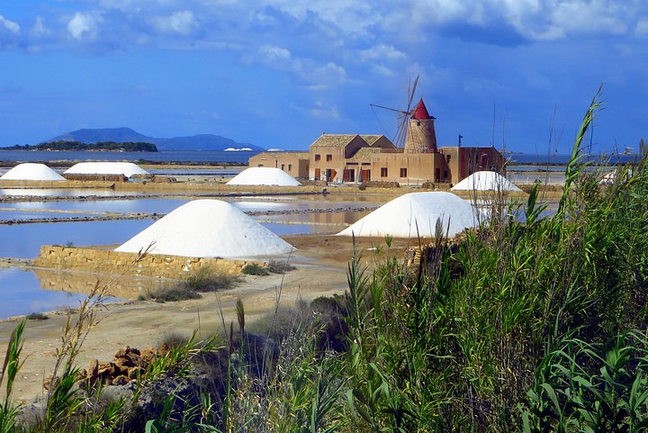 Salt Harvesting in Marsala