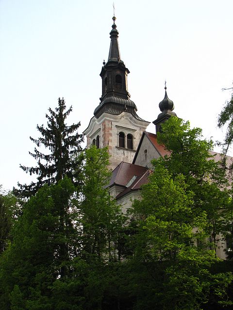 The Church of Mary the Queen of Bled Island