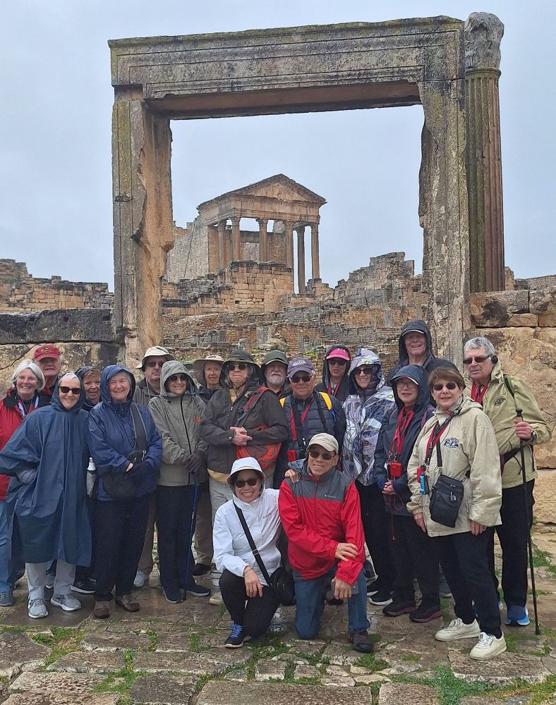 The Red Group at Dougga, Tunisia