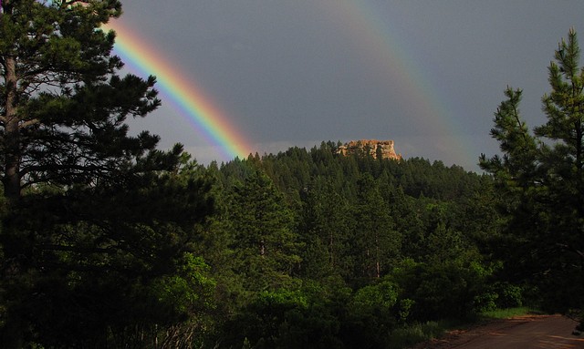 Storm over Mason Rock