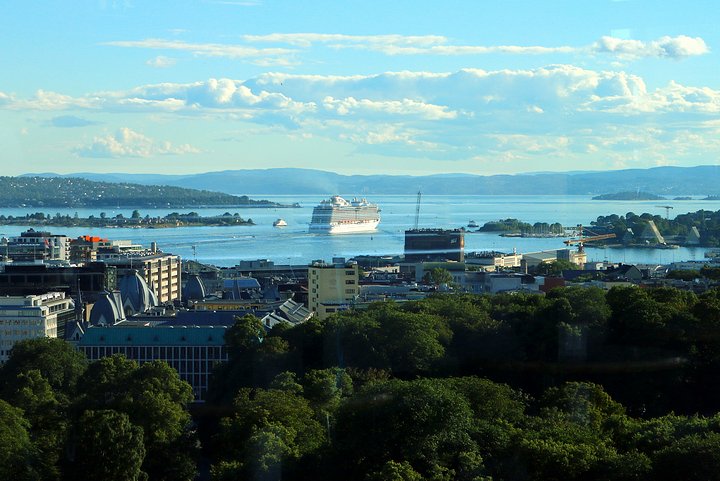 Oslo from Radisson 21st Floor
