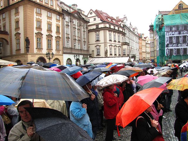 Rainy Prague