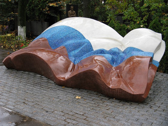 Grave of Boris Yeltsin