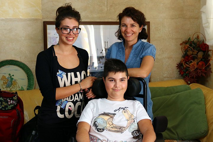 Martina, Gabriele, and Franca