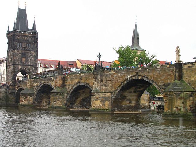 Charles Bridge from the “Praha”