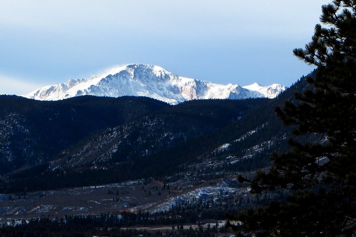 Pikes Peak and Snow