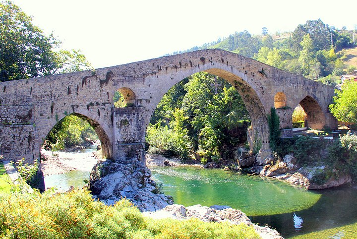 Roman Bridge over the Sella River