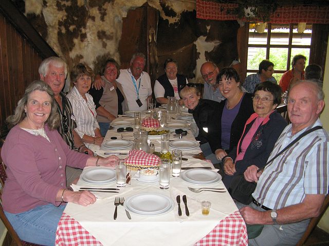 Farm Lunch with Aussies and Kiwis