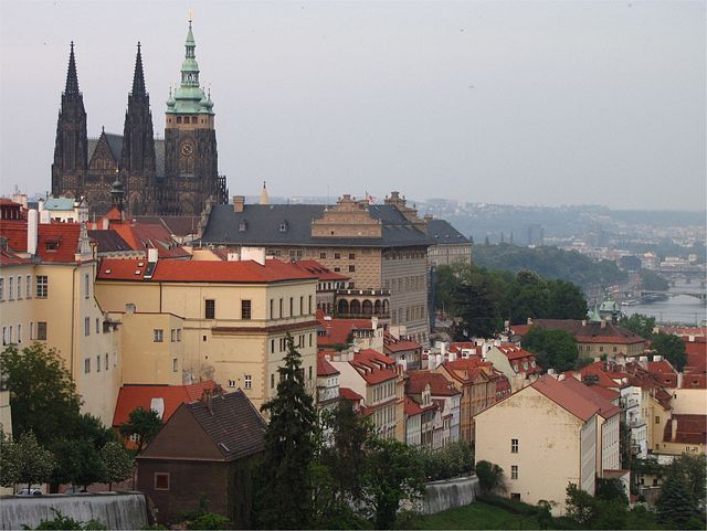 Prague from Norbertine Monastery Overlook