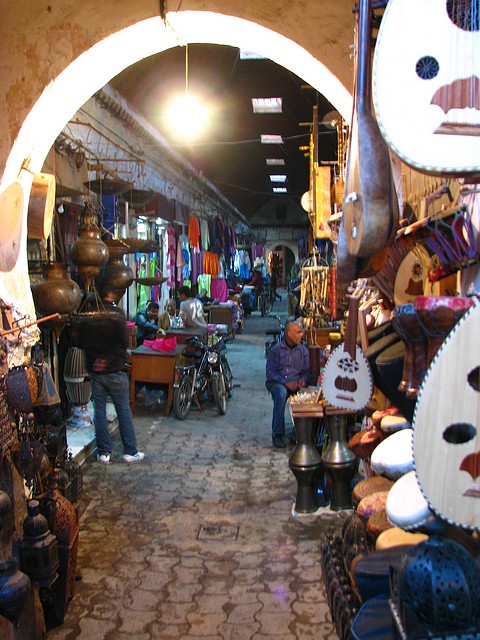 Vendors in Souk Cheriafia