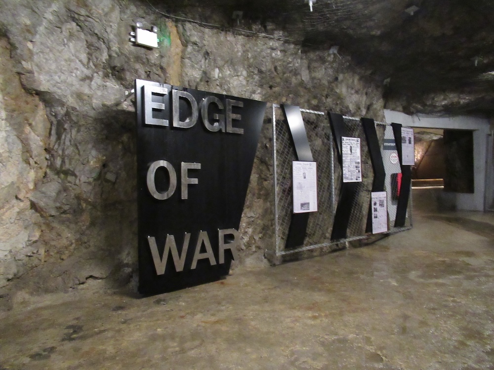 WW 2 War Tunnels inside The Rock