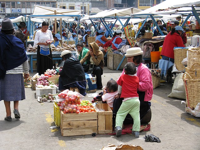 Market in Latacunga