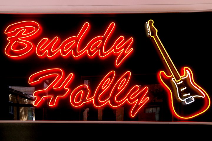 Museum Entrance in Neon