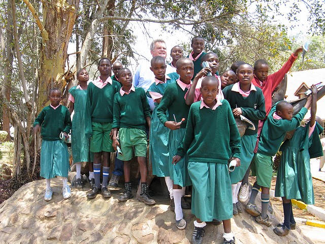 Students at Nairobi National Park