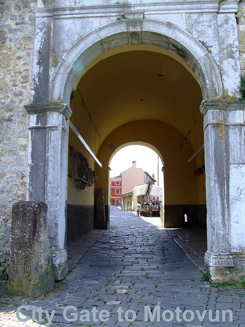 City Gate to Motovun