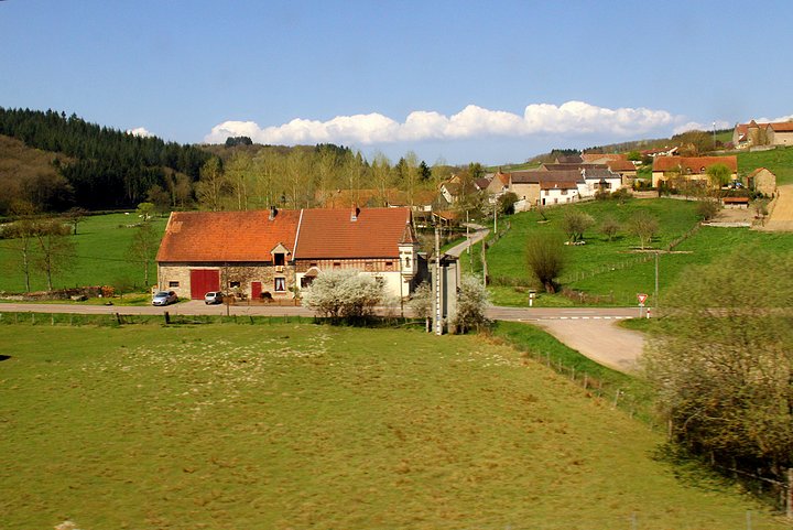 French Countryside from TGV