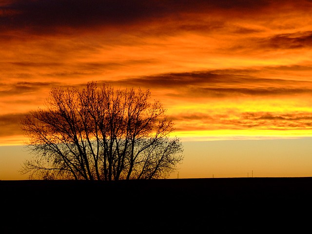 Sunrise over Colorado