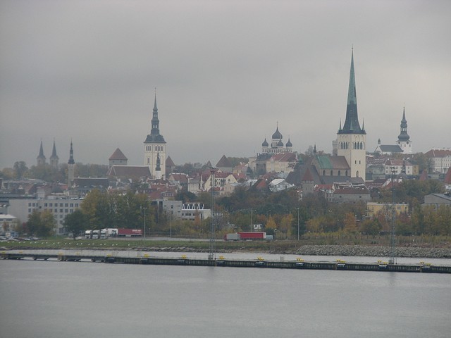 Tallinn, Estonia from the Sea