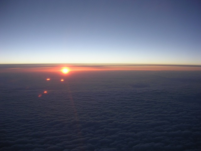 Sunrise over the Atlantic