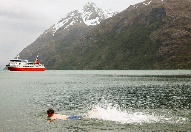 Vic Swimming - Photo by David H. Irwin