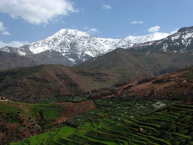 Toubka Mountain - Highest in Atlas Range