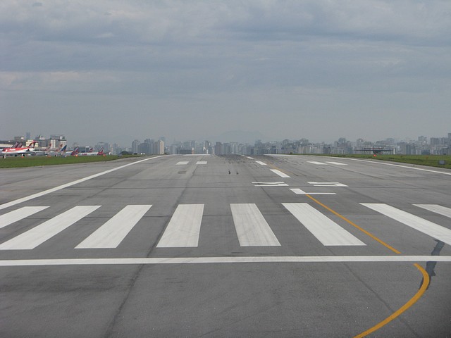 Runway into the City