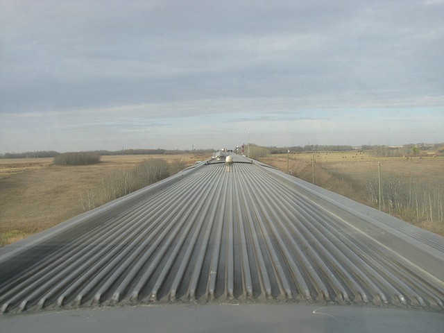 Train View from Observation Car