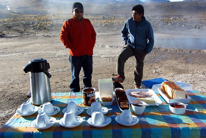 Breakfast at the Geysers