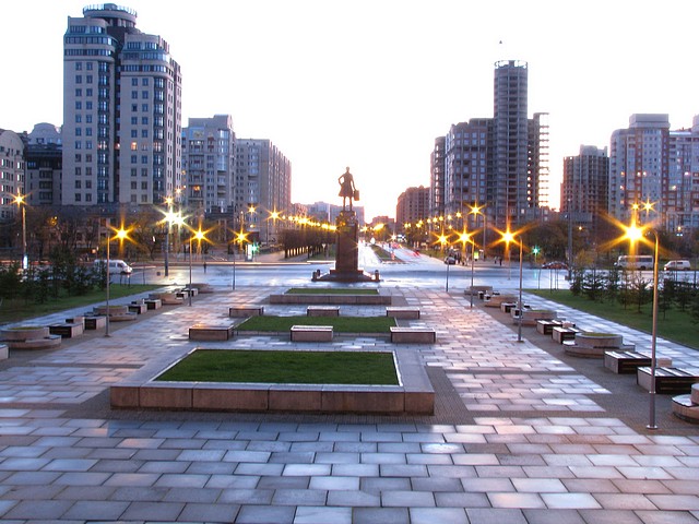 Early Morning in New St. Petersburg 