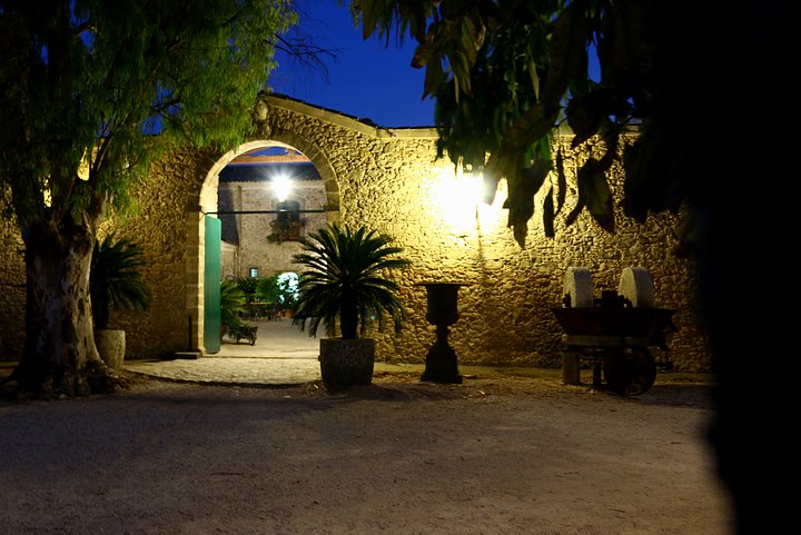 Courtyard of Agriturismo Gigliotto