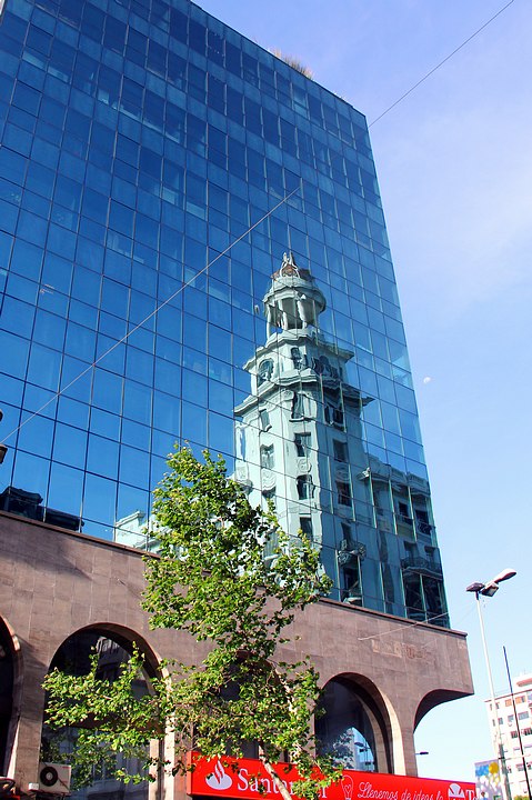 Juxtaposition of Old and New