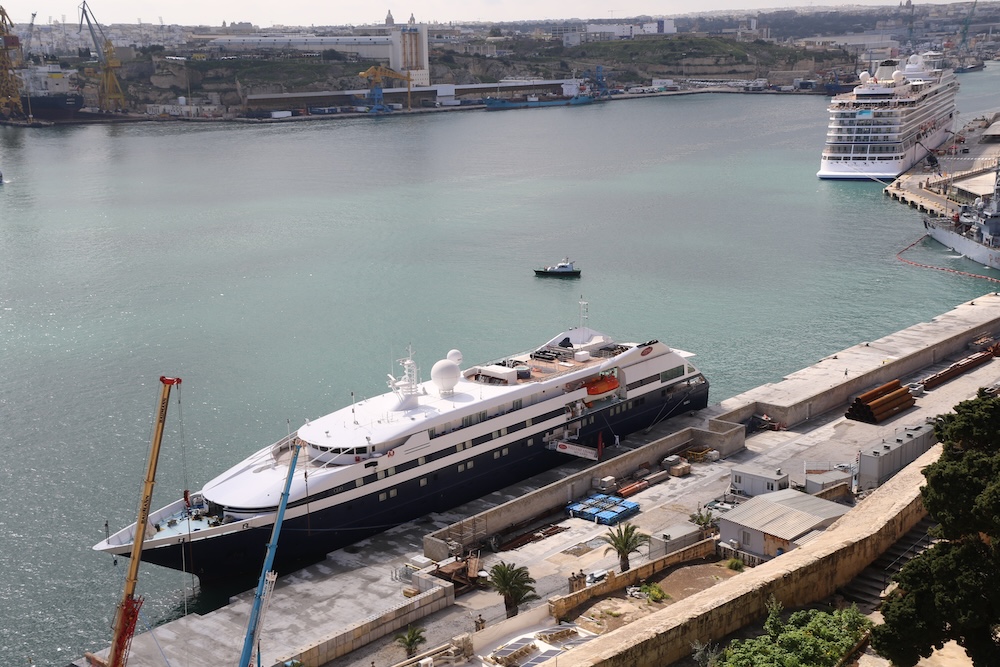 M/V Clio in the Harbor