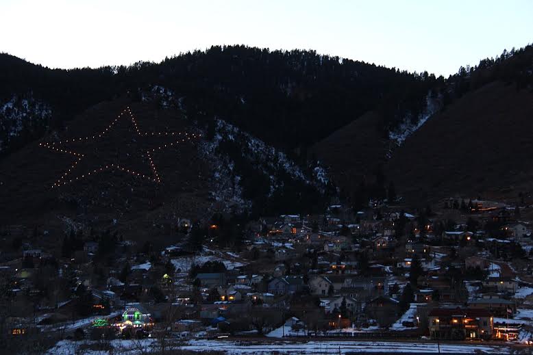 Star in Palmer Lake