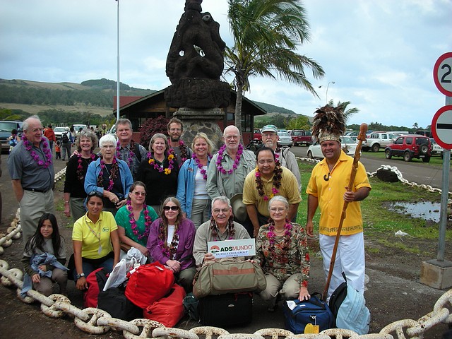 Group at the Airport Mataveri