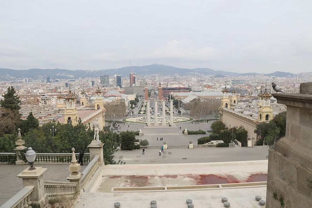 Overlook from Montjuïc