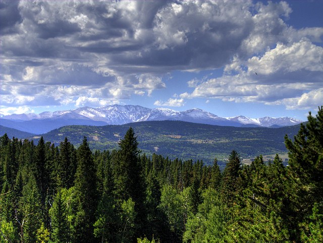 Colorado Rocky Mountains in HDR