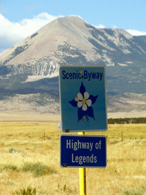 Highway of Legends and Spanish Peaks