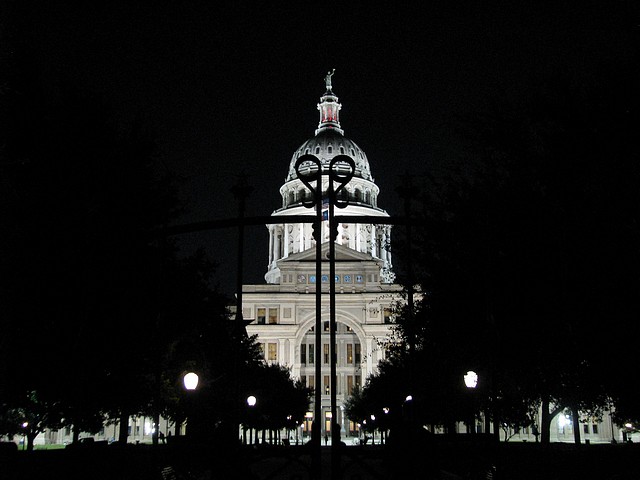 Texas Capitol from Congress Street