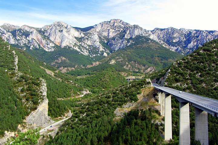 The Pyrenees and Autopista