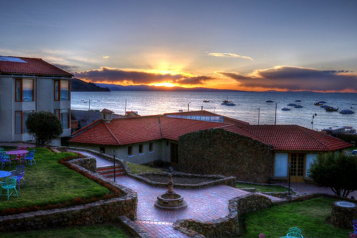 Sunset on Lake Titicaca, Bolivia