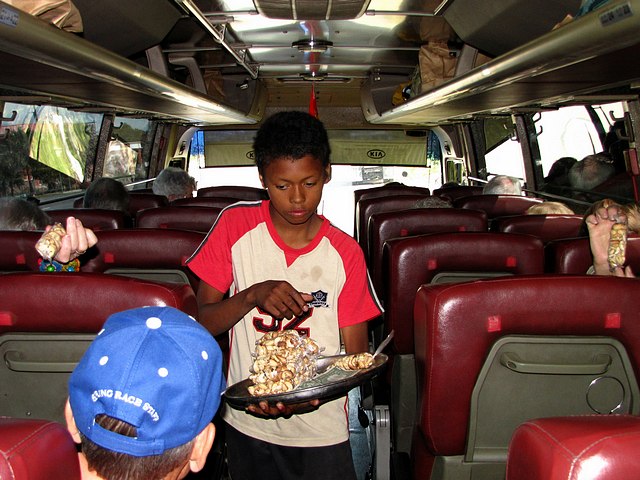 Young Man Selling Cashews