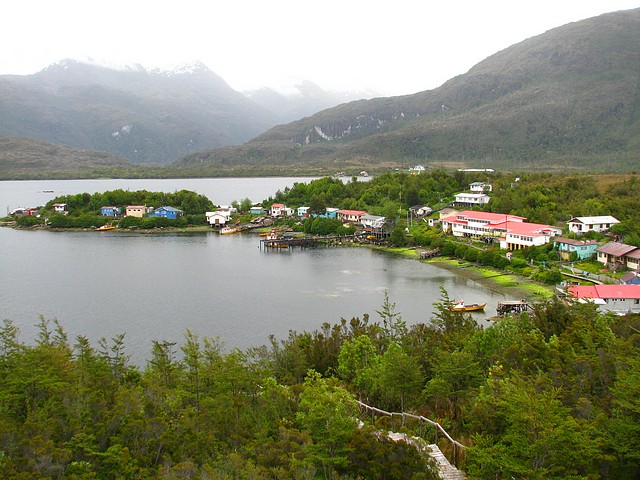 Puerto Eden from Overlook