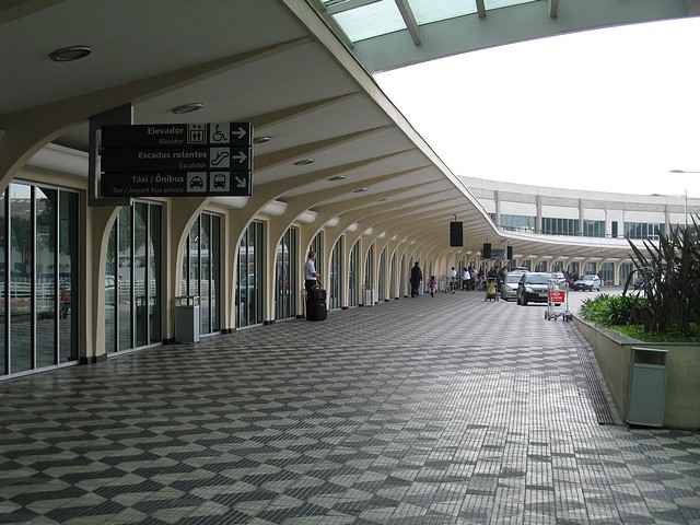 Arriving at Congonhas